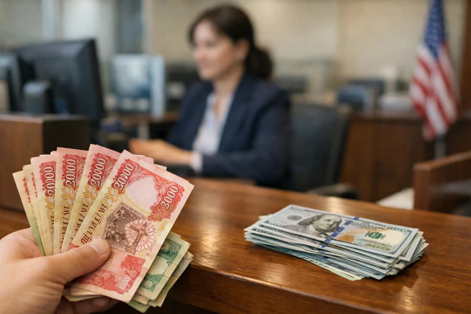 Can You Exchange Iraqi Dinar at a US Bank?