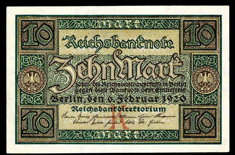 The Entire History Of German Currency US First Exchange