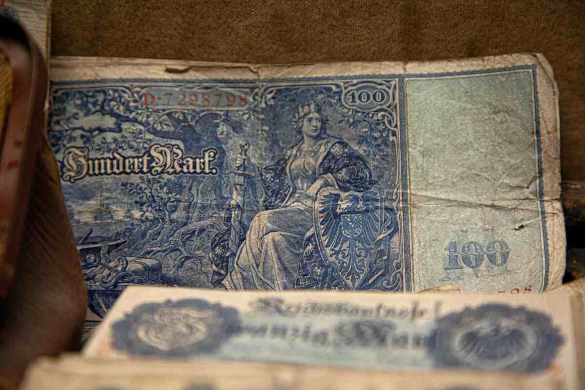 old banknotes