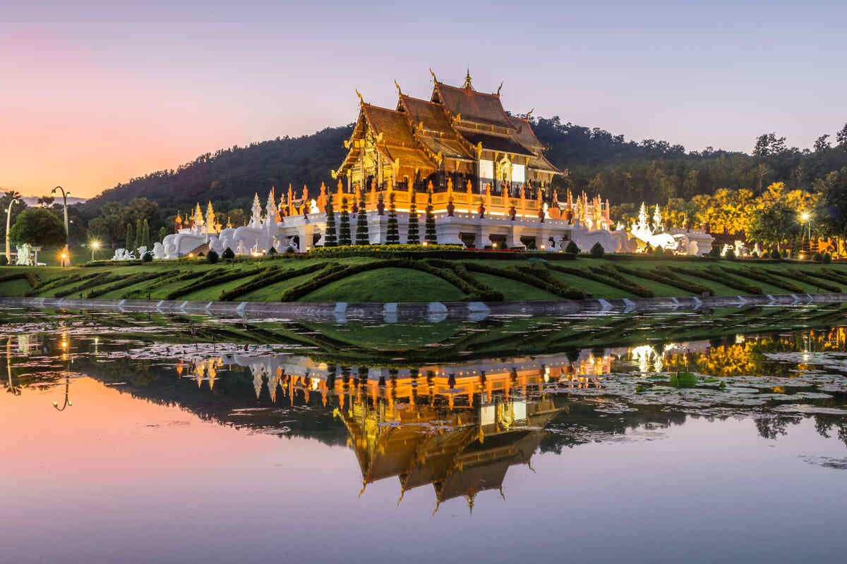 Royal Pavilion in Chiang Mai Thailand